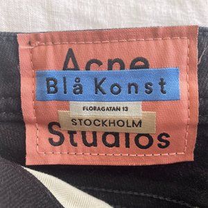 Acne Studios Bla Konst Peg High Rise Skinny Jeans